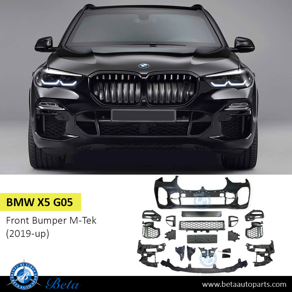 BMW X5 G05 (2019-2023), Front Bumper M-Tek without ACC, China BMW X5 G05 (2019-2023), Front Bumper M-Tek without ACC, China